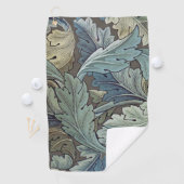 William Morris Acanthus Sage Bloemen Plantaardige Golfhanddoek (Insitu)