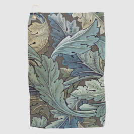 William Morris Acanthus Sage Bloemen Plantaardige Golfhanddoek
