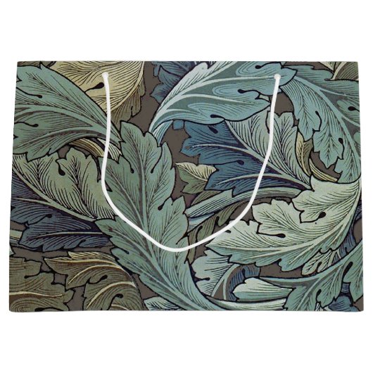 William Morris Acanthus Sage Bloemen Plantaardige Groot Cadeauzakje (Voorkant)