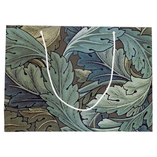 William Morris Acanthus Sage Bloemen Plantaardige Groot Cadeauzakje (Achterkant)