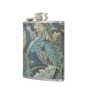 William Morris Acanthus Sage Bloemen Plantaardige Heupfles (Links)