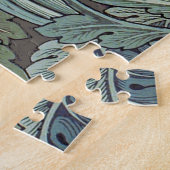 William Morris Acanthus Sage Bloemen Plantaardige Legpuzzel (Zijkant)