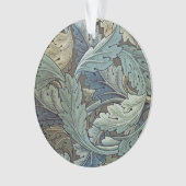 William Morris Acanthus Sage Bloemen Plantaardige Ornament (voorkant)