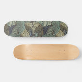 William Morris Acanthus Sage Bloemen Plantaardige Persoonlijk Skateboard (Horizontaal)