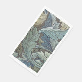 William Morris Acanthus Sage Bloemen Plantaardige Servet (Hoek)