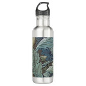 William Morris Acanthus Sage Bloemen Plantaardige Waterfles (Voorkant)