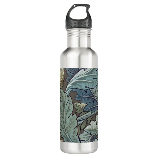 William Morris Acanthus Sage Bloemen Plantaardige Waterfles (Voorkant)