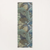 William Morris Acanthus Sage Bloemen Plantaardige Yogamat (Achterkant)