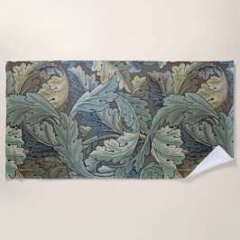 William Morris Acanthus Salie Bloem Bloemrijk Bota Strandlaken