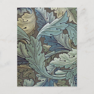 William Morris Acanthus Salie Bloem Florale Botani Briefkaart