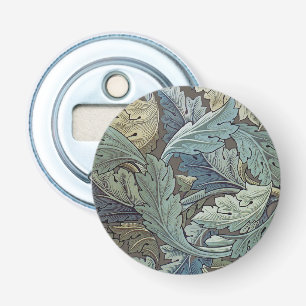 William Morris Acanthus Salie Bloem Florale Botani Button Flesopener