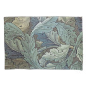 William Morris Acanthus Salie Bloem Florale Botani Kussensloop (Voorkant-Links)