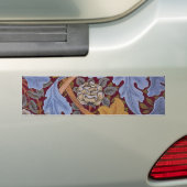 William Morris Acanthus St James Wallpaper Bumpersticker (Op auto)
