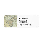 William Morris Acanthus St James Wallpaper Etiket (Voorkant)