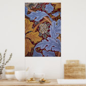 William Morris Acanthus St James Wallpaper Poster (Keuken)