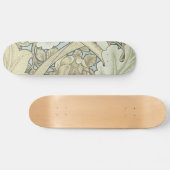 William Morris Acanthus St James Wallpaper Skateboard (Horizontaal)
