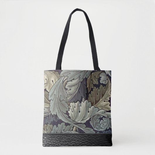 William Morris Acanthus verlaat Art Nouveau Tote Bag (Voorkant)