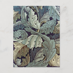 William Morris Acanthus Wallpaper Leaves Briefkaart