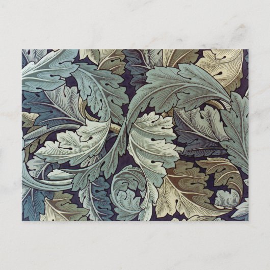 William Morris Acanthus Wallpaper Leaves Briefkaart (Voorkant)