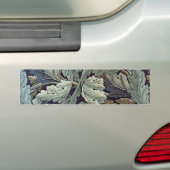 William Morris Acanthus Wallpaper Leaves Bumpersticker (Op auto)
