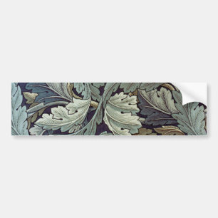 William Morris Acanthus Wallpaper Leaves Bumpersticker