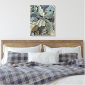 William Morris Acanthus Wallpaper Leaves Canvas Afdruk (Insitu (Slaapkamer))