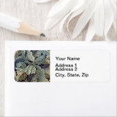 William Morris Acanthus Wallpaper Leaves Etiket (Insitu)