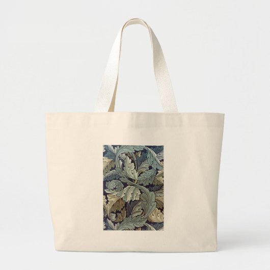 William Morris Acanthus Wallpaper Leaves Grote Tote Bag (Voorkant)