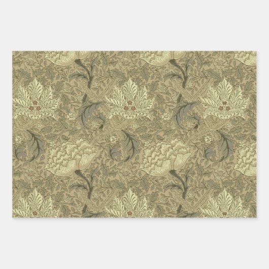 William Morris Acanthus Wallpaper Leaves Inpakpapier Vel (Voorkant 3)