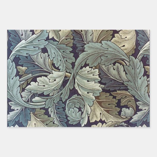 William Morris Acanthus Wallpaper Leaves Inpakpapier Vel (Voorkant)