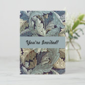 William Morris Acanthus Wallpaper Leaves Kaart (Staand voorkant)