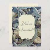 William Morris Acanthus Wallpaper Leaves Kaart (Voorkant / Achterkant)