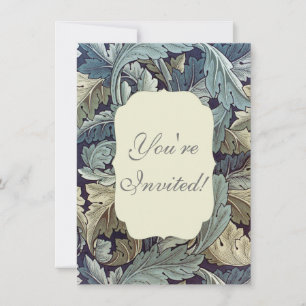 William Morris Acanthus Wallpaper Leaves Kaart