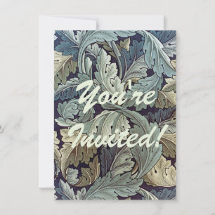 William Morris Acanthus Wallpaper Leaves Kaart