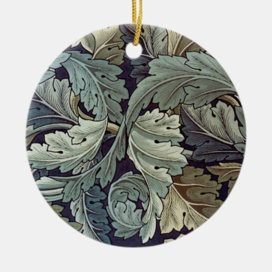 William Morris Acanthus Wallpaper Leaves Keramisch Ornament (Voorkant)