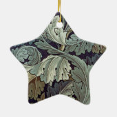 William Morris Acanthus Wallpaper Leaves Keramisch Ornament (Achterkant)