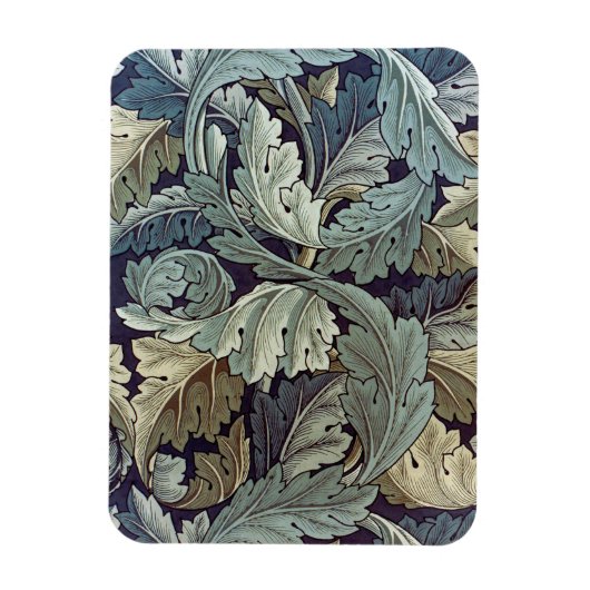 William Morris Acanthus Wallpaper Leaves Magneet (Verticaal)