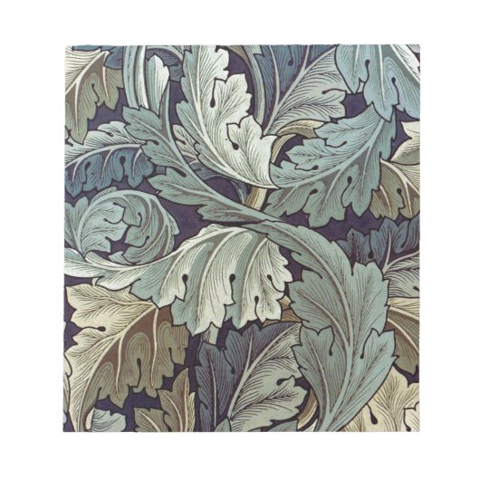 William Morris Acanthus Wallpaper Leaves Notitieblok (Voorkant)
