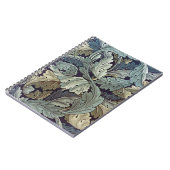William Morris Acanthus Wallpaper Leaves Notitieboek (Linkerzijde)