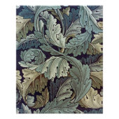 William Morris Acanthus Wallpaper Leaves Perfect Poster (Voorkant)
