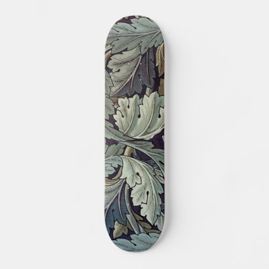 William Morris Acanthus Wallpaper Leaves Persoonlijk Skateboard (Voorkant)