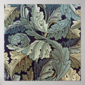 William Morris Acanthus Wallpaper Leaves Poster (Voorkant)