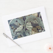 William Morris Acanthus Wallpaper Leaves Rechthoekige Sticker (Envelop)