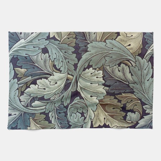 William Morris Acanthus Wallpaper Leaves Theedoek (Horizontaal)