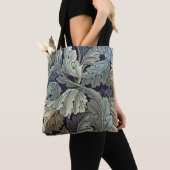 William Morris Acanthus Wallpaper Leaves Tote Bag (Dichtbij)
