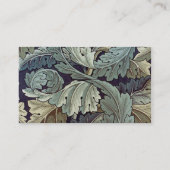 William Morris Acanthus Wallpaper Leaves Visitekaartje (Achterkant)
