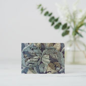 William Morris Acanthus Wallpaper Leaves Visitekaartje (Staand voorkant)