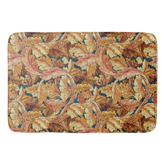William Morris Acanthusblad Herfstpatroon Badmat (Voorkant)