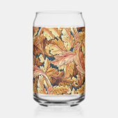 William Morris Acanthusblad Herfstpatroon Blikvorm Glas (Rechts)