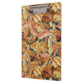 William Morris Acanthusblad Herfstpatroon Klembord (Links)